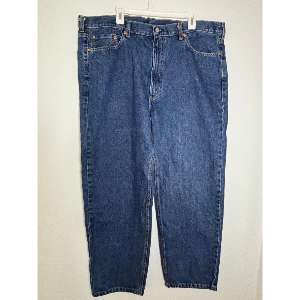 Levis 550 Relaxed Fit‎ Tapered Leg Blue Denim Jeans Mens 44x32 Medium Wash
